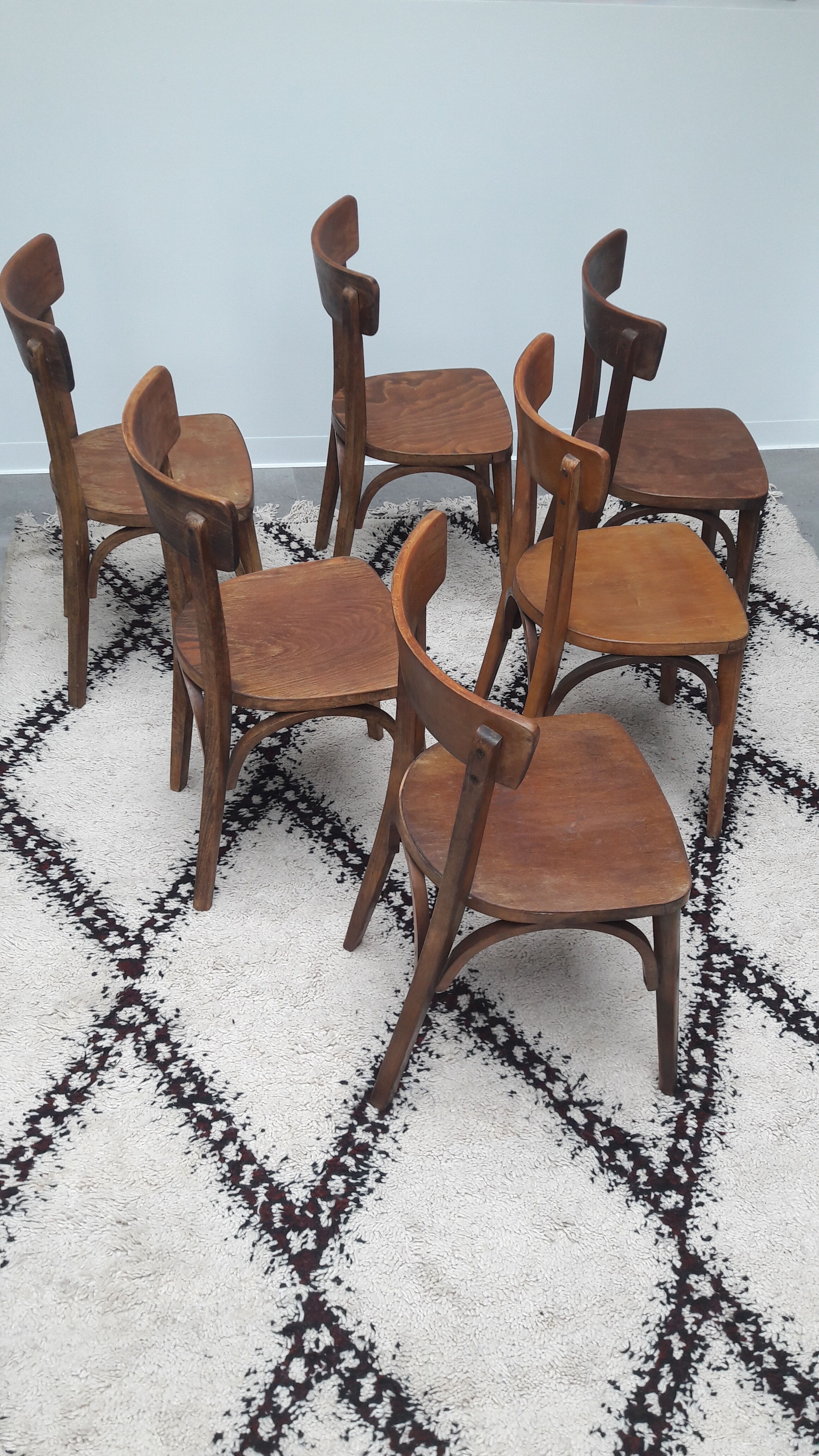 Lot de 6 chaises bistrot