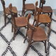 Lot de 6 chaises bistrot