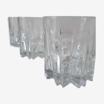 Lot de 4 verres à whisky