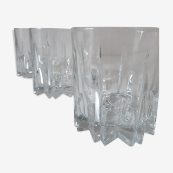 Set of 4 whiskey glasses