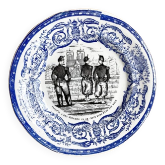 Grigny talking plate 1900
