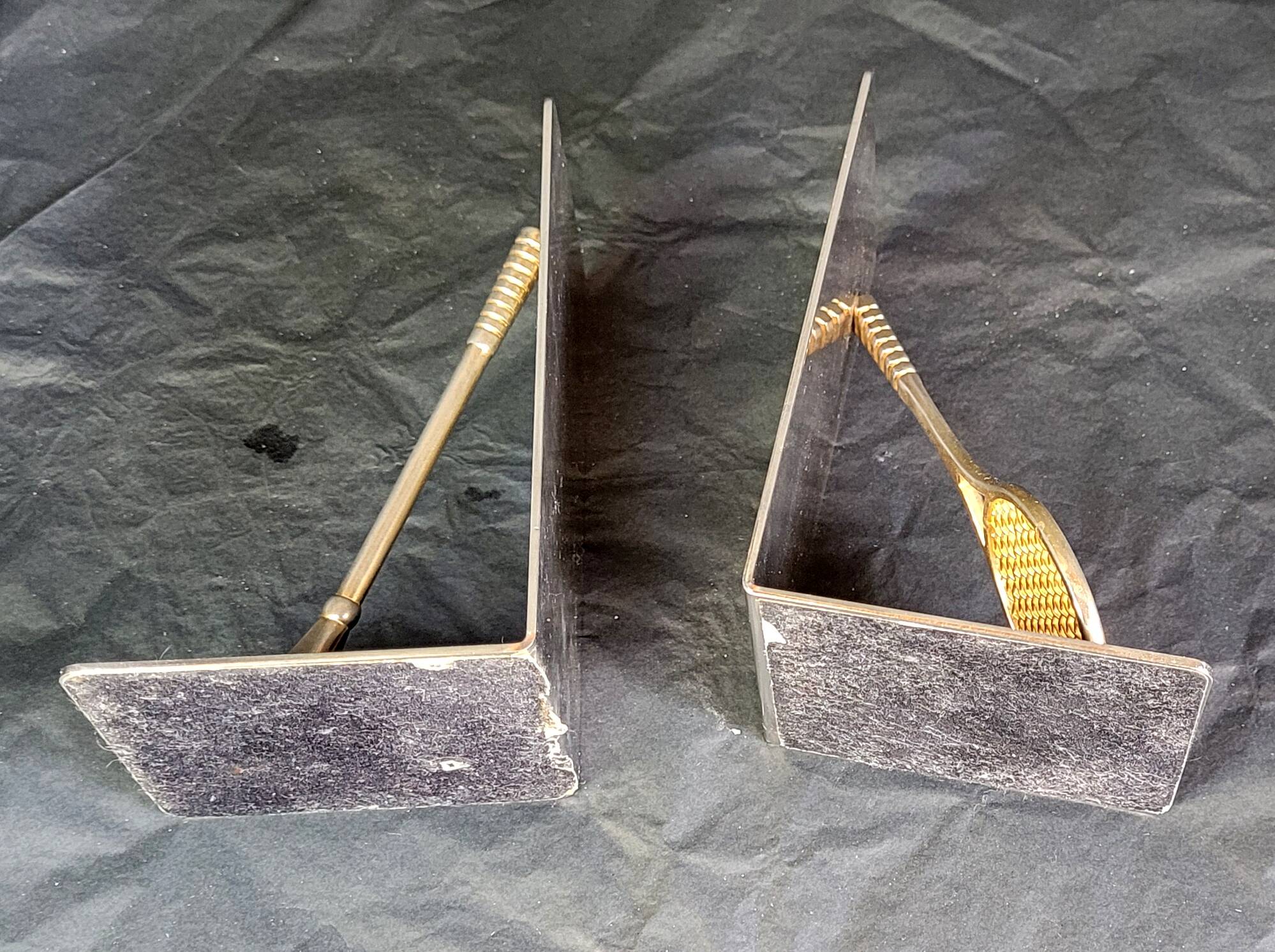 Pare of Vintage, Mid Century Modern Bookends (Bookstoppes). Sporte Theme