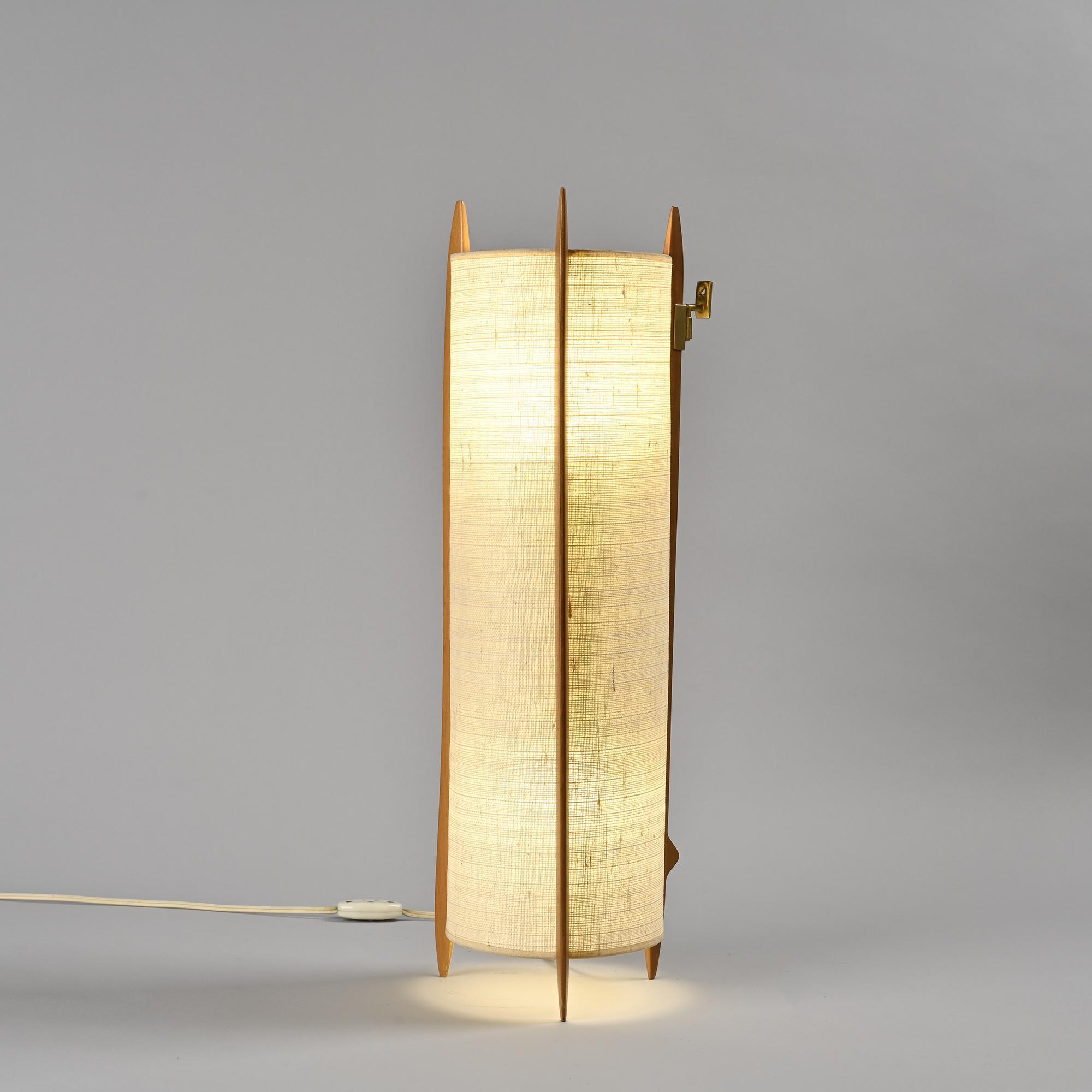 Table lamp or wall light, Temde Switzerland, circa 1960