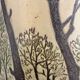 Pair of Legras 1900 enamelled glass vases