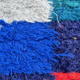 Tapis chambre moderne berbere boucherouite