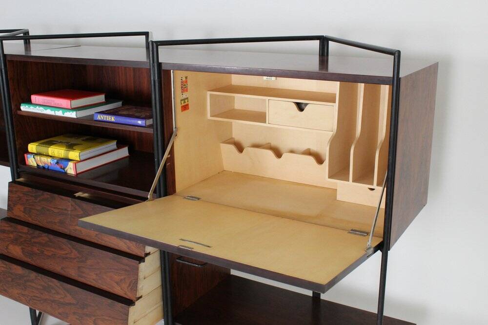 Adjustable wall unit by Taichiro Nakai for La Permanente Mobili, 1953