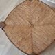 Tabouret ancien en paille et bois