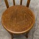 Mundus Vienna Austria 1910 curved wood bistro chair