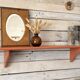 Terracotta shelf