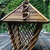 Rattan pendant light