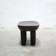 Brutalist antique African Senufo wooden stool