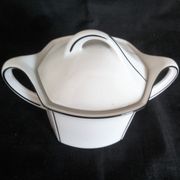 Art Deco coffee service for 6 people in porcelain Winterling Marktleuthen Bavaria (22 pieces)