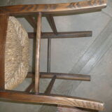 Lot of 4 oak chairs