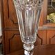 Antique crystal vase