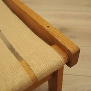 Oak footstool, Danish design, 1960s, made in Denmark