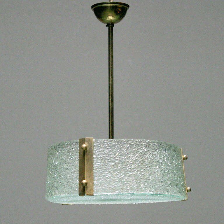 French glass suspension of the 1950s