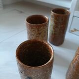 Pyrity sandstone goblet