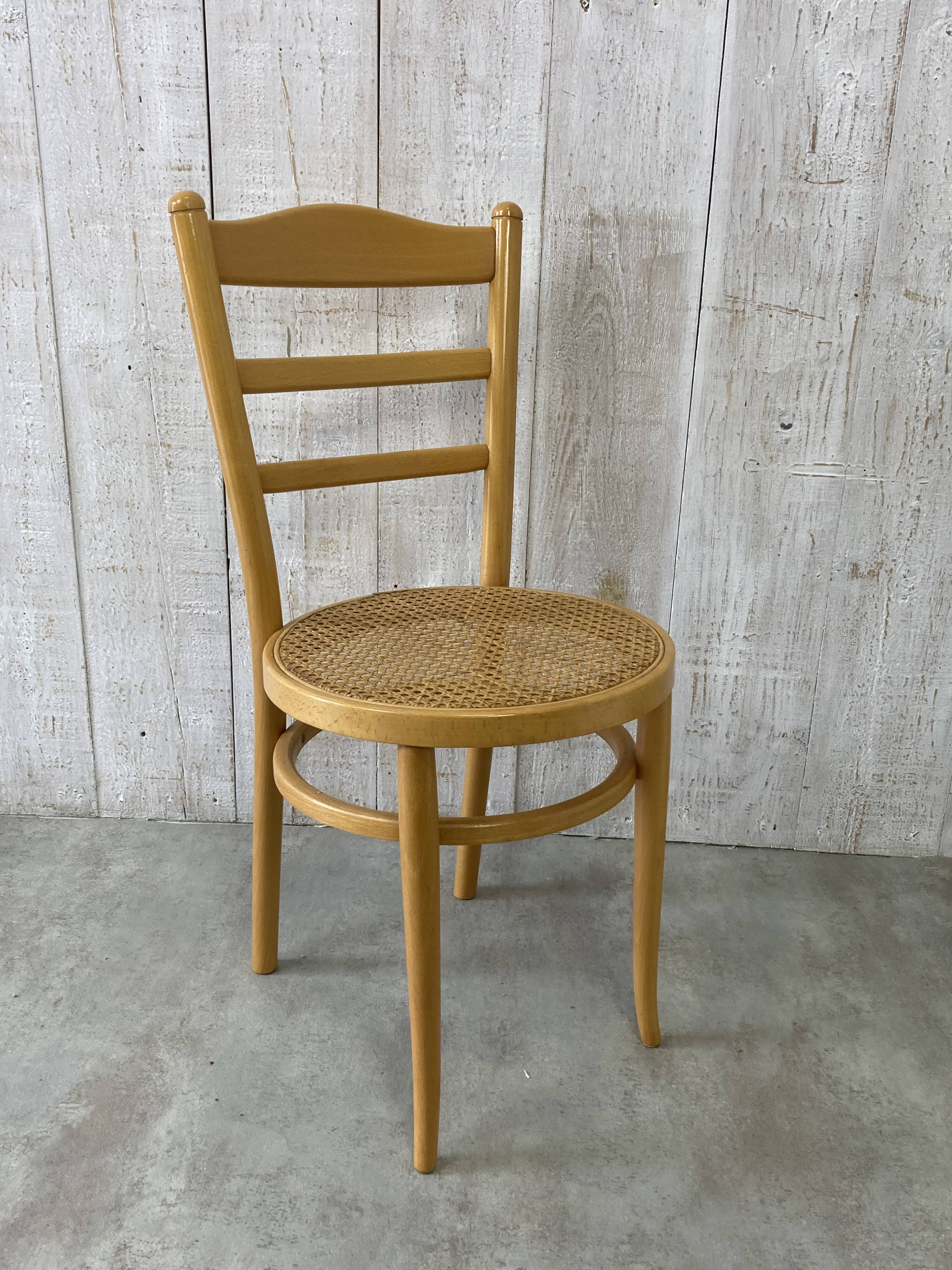 Baumann chair with caning
