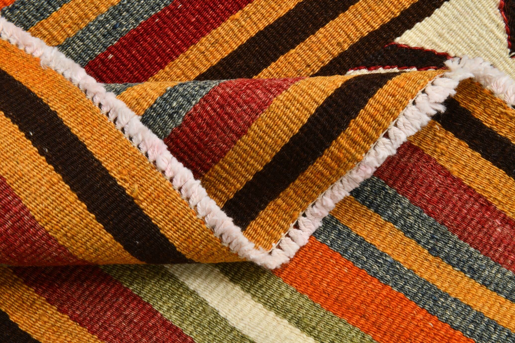 5x9 Rug For Living Room Persian Kilim Rug, 148x264Cm