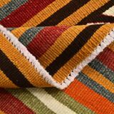 5x9 Rug For Living Room Persian Kilim Rug, 148x264Cm