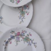 4 dessert plates Pontesa Porcelain Royal of Spain