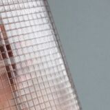 Vintage pink glass grocery jar