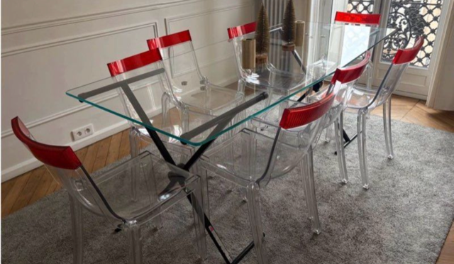 chaises Starck × Kartell
