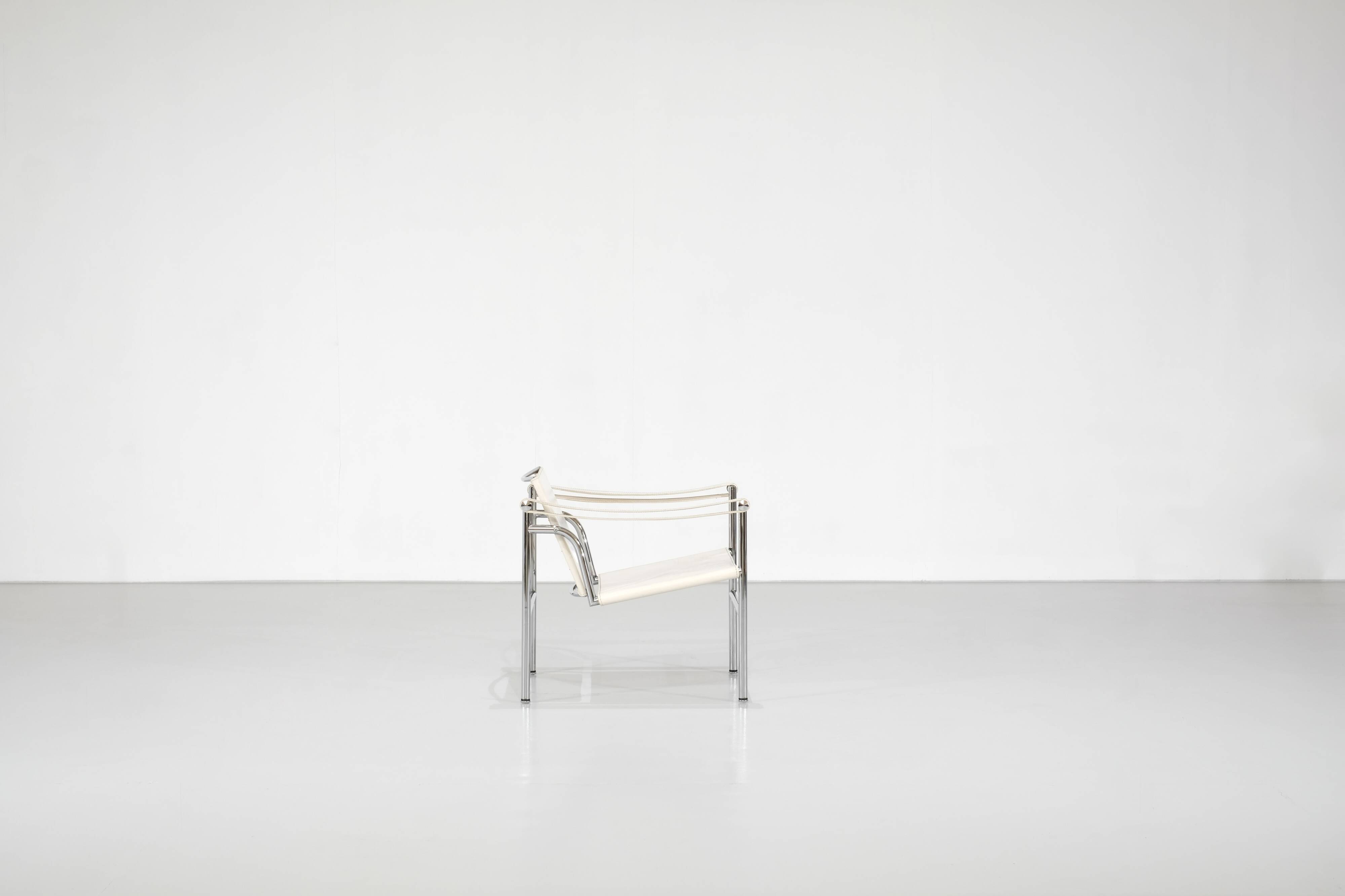 Fauteuil " LC1 " de Le Corbusier pour Cassina, Italie 1929.