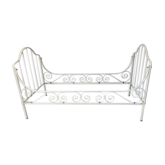 Vintage wrought iron bed 190x90