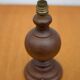 lampe bois, pied de lampe bois vintage