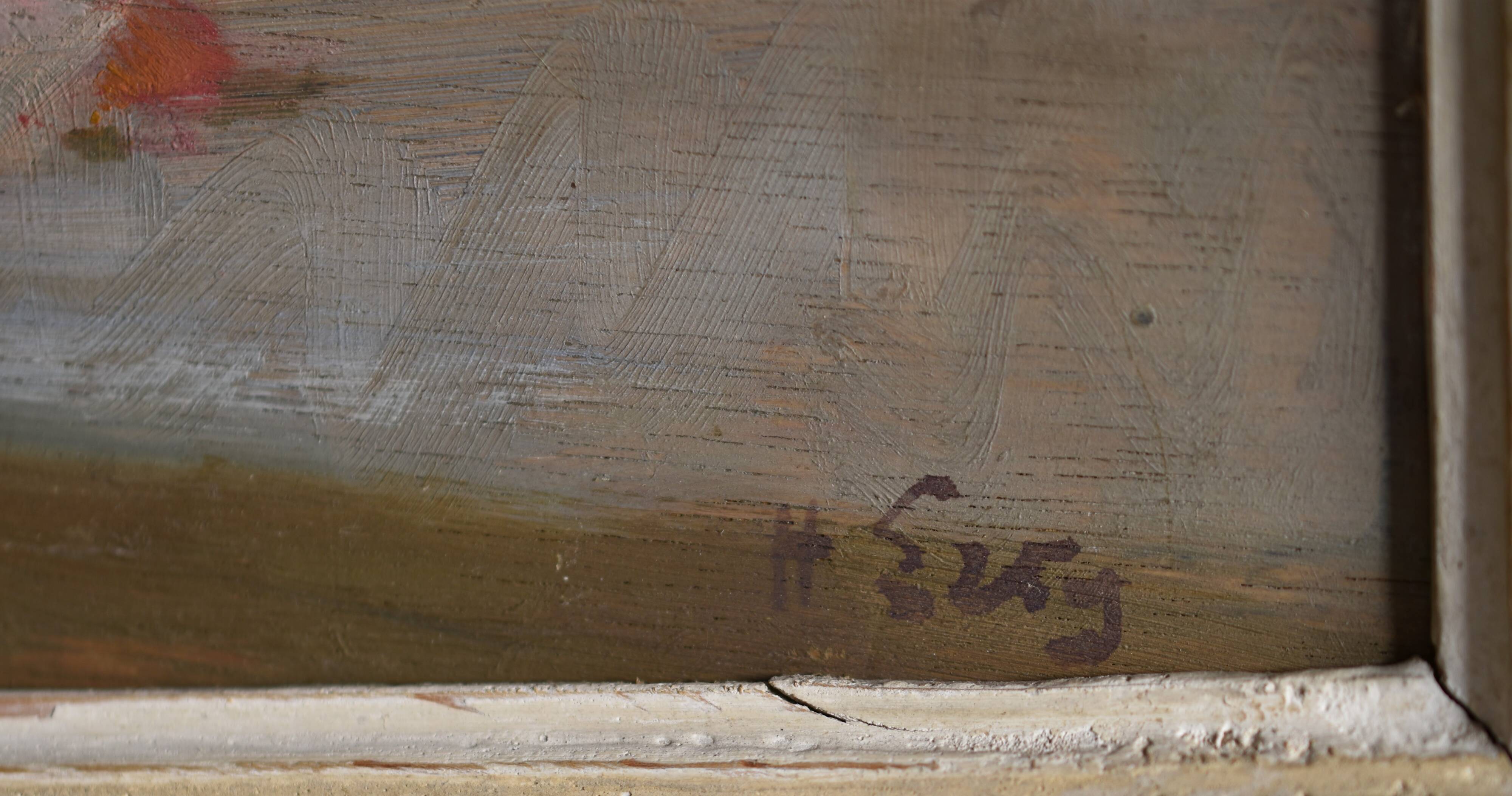 Hippolyte Léty, Roses in a Glass (circa 1920)