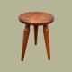 Tripod stool with pencil legs