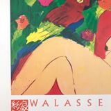 Art poster after Walasse TING, First time in love, 1989