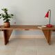 Vintage country bench 70s