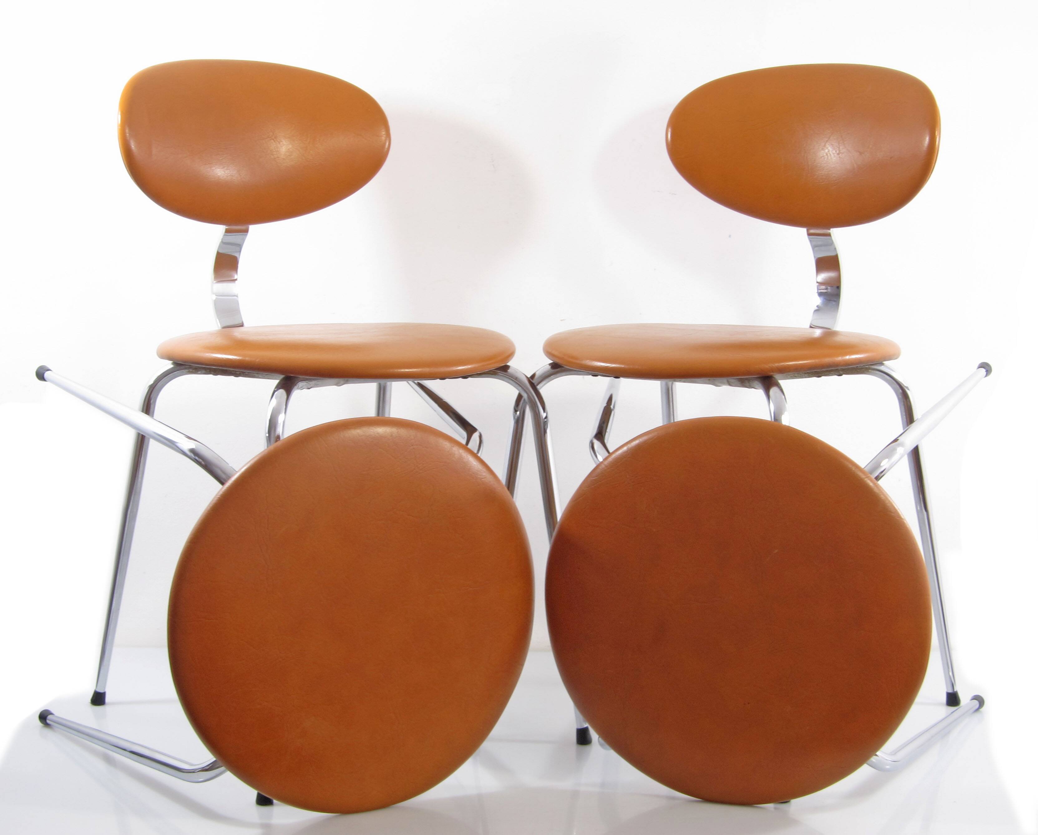 Mid-Century Modern Chairs & Stools by Rudy Verelst for Novalux, 1960s