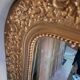 Large golden Louis Philippe mirror
