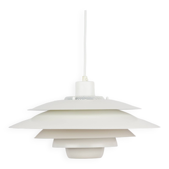 Danish vintage pendant lamp Lotus by Kurt Wiborg, Jeka, 1980s