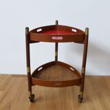 Serving trolley in Teak, Italy, 1950s