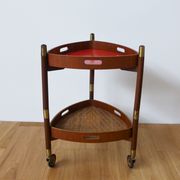 Serving trolley in Teak, Italy, 1950s