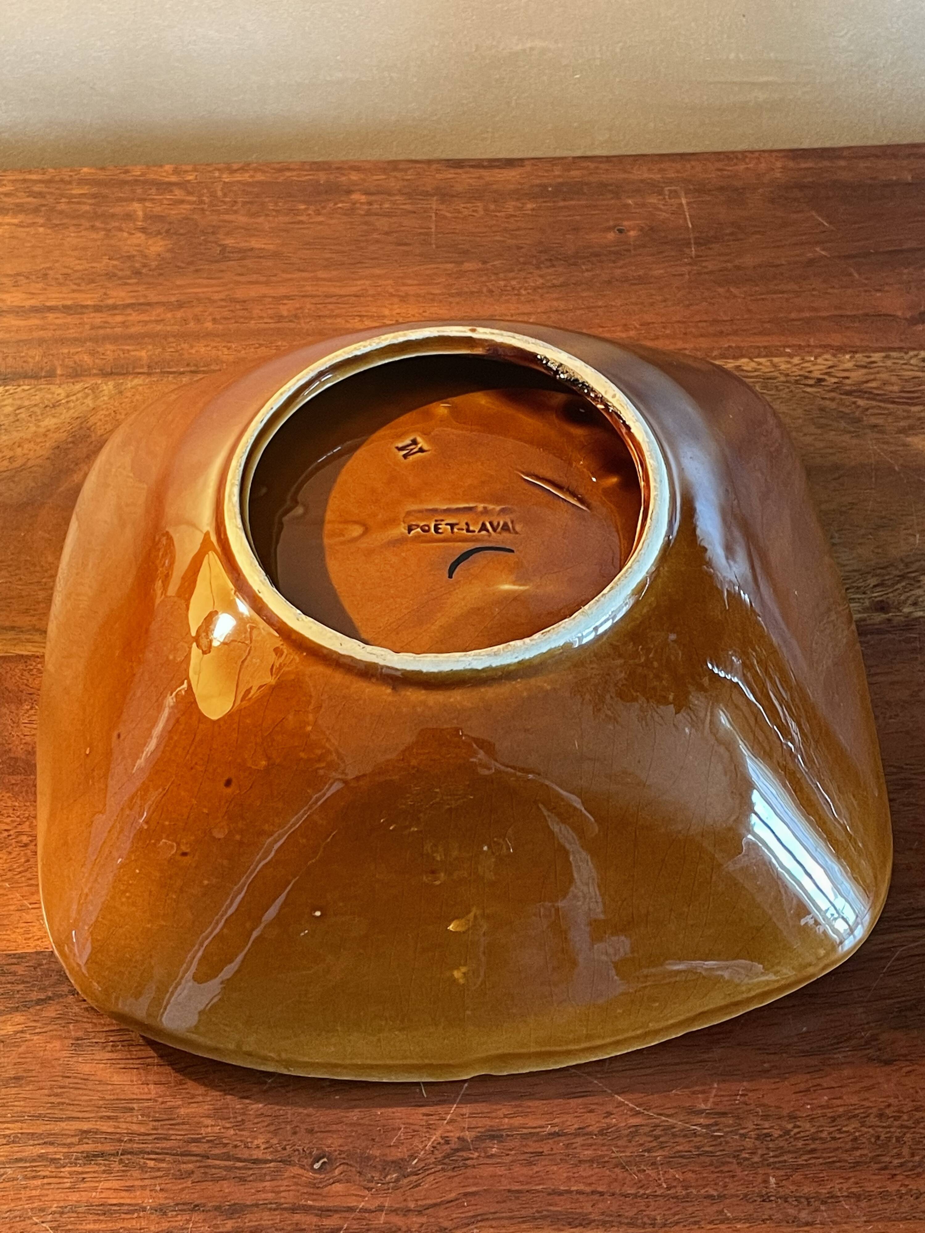 Poet Laval flat flower salad bowl