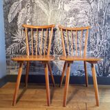 Pair of Scandinavian Windsor chairs