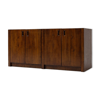 Officina Rivadossi Sideboard in Solid Oak, Italy 1970s