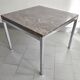 Vintage pink granite side table 1970