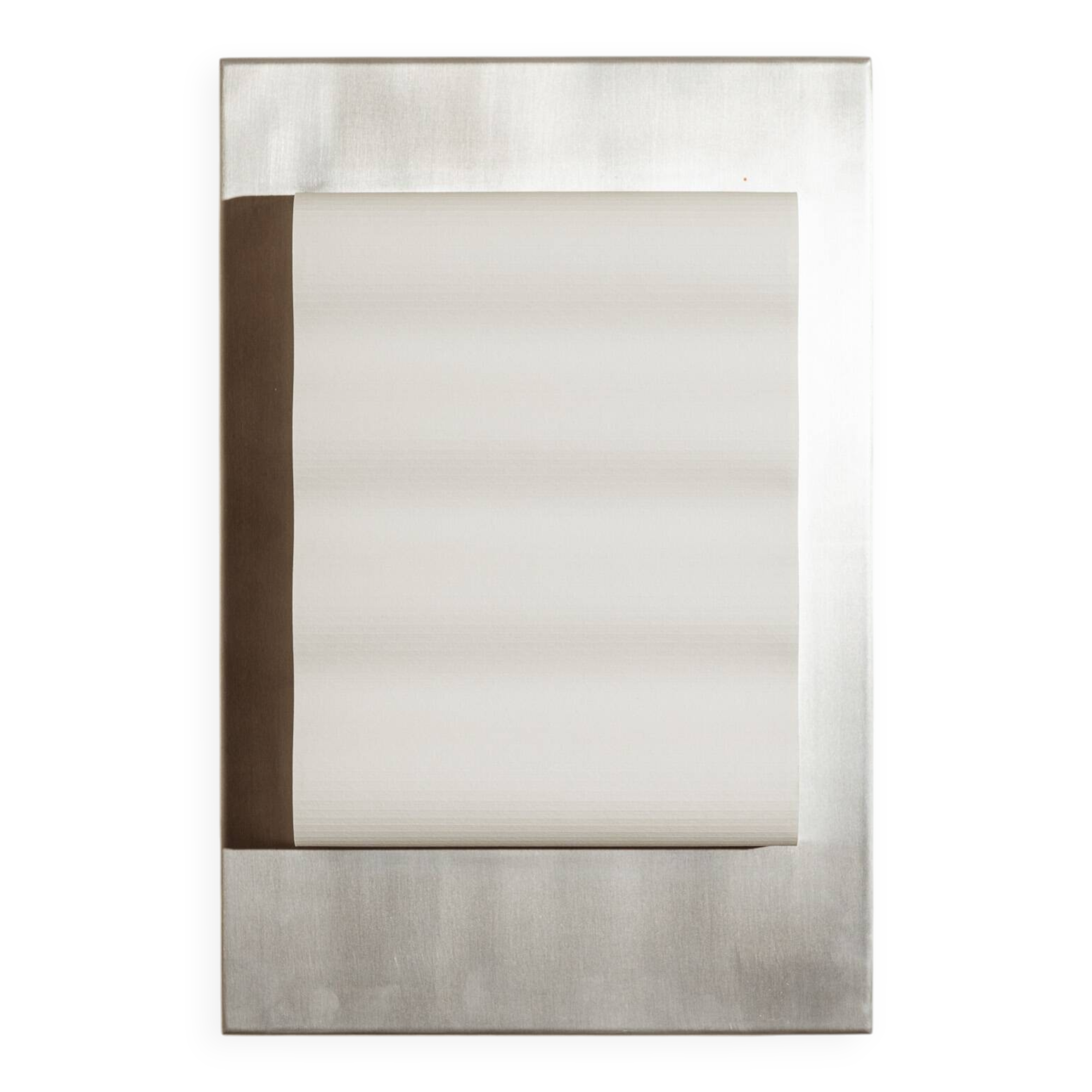 Applique frame en aluminium brut m