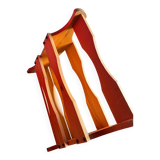 Solid pine magazine rack