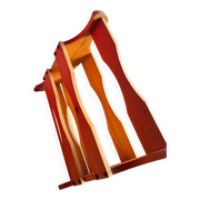 Solid pine magazine rack