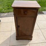 Antique restored bedside table Louis Philippe
