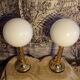 Pair of Hollywood Regency lamps by Rogo Leuchten