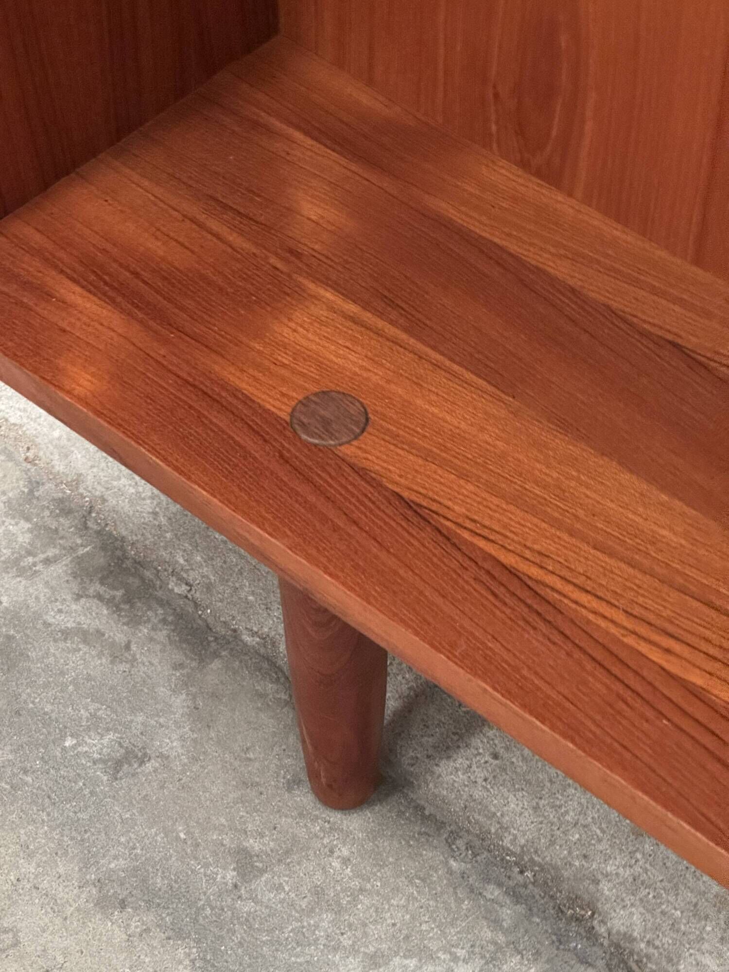 Bureau scandinave vintage en teck