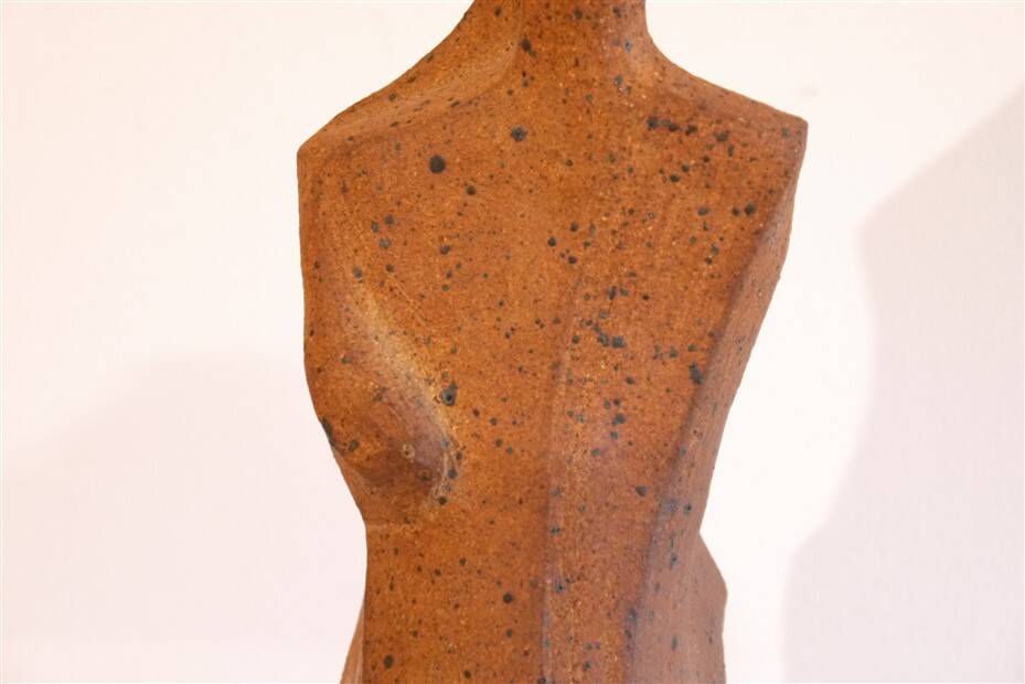 Scandinavian ceramic bust 1970